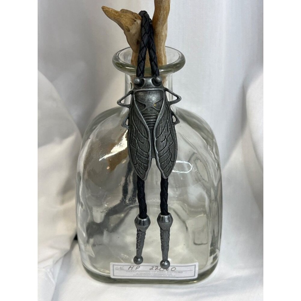 Cicada Bolo Tie Western Gift Dad Son Husband Cowboy Necktie Accessories Silver B